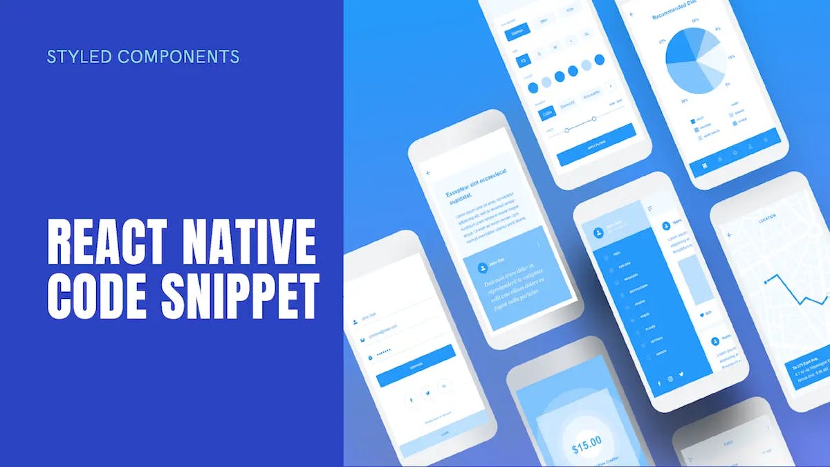 React Native Code Snippets With Styled Components